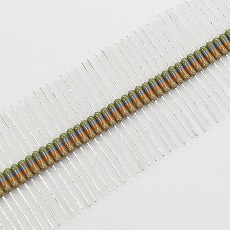 【CF1/4-7.5kΩJ】1/4Wカーボン抵抗 7.5kΩ 紫緑赤金(100本入)