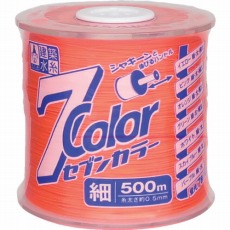 【4806】7COLOR 細 オレンジ 500M