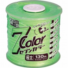 【4811】7COLOR 極太 グリーン 130M