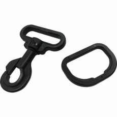 【JC-06】金具 ナスカン.FDカンセット A40×B88×C40 ブラック