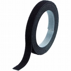 【MKT-10V-BK】マジックバンド結束テープ 両面 幅10mmX長さ5m 黒