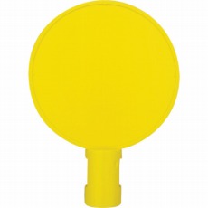 【CP30】カラープラポールサインキャップ イエロー