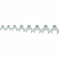 【JHW10791】3/8ドライブ クローフットレンチ セット(17〜24mm)