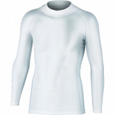 【JW-170-WH-LL】BTパワーストレッチハイネックシャツ ホワイト LL