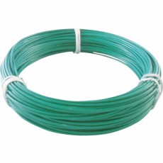 【TCWM-20GN】カラー針金 ビニール被覆タイプ 2.0mmX25m 緑