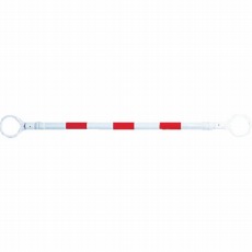 【TGBS-RW-20】伸縮ガードバー 1.2〜2m レッドホワイト