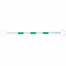 【TGBS-GW-20】伸縮ガードバー 1.2〜2m グリーンホワイト