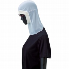 【G-5064-L】ヘアネット ホワイト L
