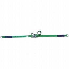 【R5DR16】ラッシングベルト ラチェット式デルタリング仕様重荷重