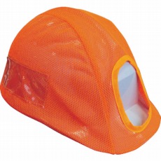 【1121-8001-02】メッシュヘルメットカバー 蛍光オレンジ