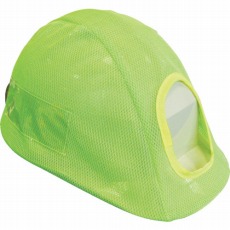【1121-8001-11】メッシュヘルメットカバー 蛍光黄緑