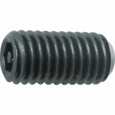 【B105-0810】ピン付六角穴止めねじ 黒染 M8X10 10本入