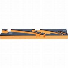【TIT44SBKF1】EVAフォーム 黒×オレンジ 3段式工具箱用