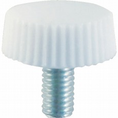 【B53-0610】化粧ビス NO.3 白 M6X10 10個入