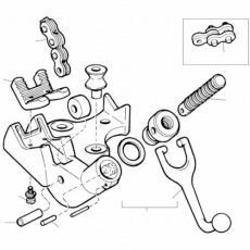 【40970】BC-210用クランクハンドル