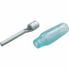 【T-TC2-13.5V-STC】絶縁キャップ付棒型裸圧着端子長さ22.0 (10個入)