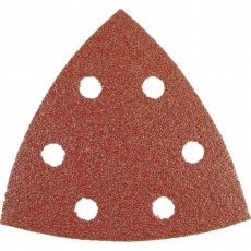 【0033-8249】サンドペーパー三角AA180 6穴 (10枚入り)