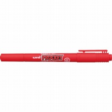【PM120T.15】水性顔料マーカープロッキーツイン細字 赤
