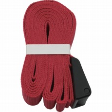 【AG-323】ベルト 結束ベルト(バックル) 25mm巾×3m レッド