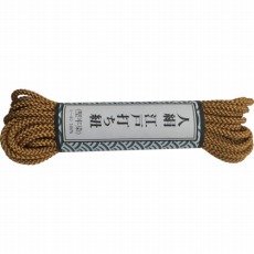 【AR-1012】江戸打ち紐 細丸 約5.5m 金茶