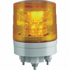 【VL04S-024NY】ニコスリム VL04S型 LED回転灯 45パイ 黄