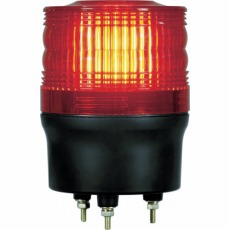 【VL09R-100NR】ニコトーチ90 VL09R型 LED回転灯 90パイ 赤