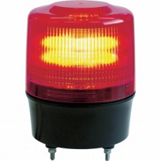 【VL12R-100NR】ニコトーチ120 VL12R型 LED回転灯 120パイ 赤