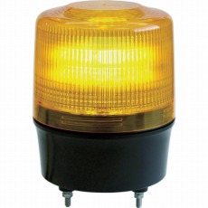 【VL12R-100NY】ニコトーチ120 VL12R型 LED回転灯 120パイ 黄