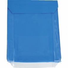 【TKM3037-BL】TRUSC0 通い袋 マチ付 ブルー