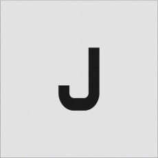 【AST-J10065】ステンシル J 文字サイズ100×65mm