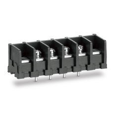 【ML-41-S1BXS-5P】基板用ねじ式端子台 M3セムスねじ 7.62mmピッチ 10A 250V 5極 ねじ止め 背面絶縁壁