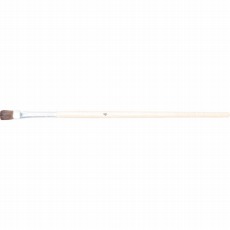 【TFBH-4】塗装用平筆 5本組 天然馬毛 4号 金具幅7mm 毛丈10mm 全
