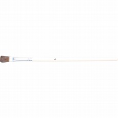 【TFBH-6】塗装用平筆 5本組 天然馬毛 6号 金具幅8mm 毛丈13mm 全