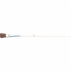 【TFBH-8】塗装用平筆 5本組 天然馬毛 8号 金具幅10mm 毛丈15mm