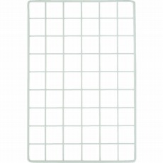 【EMP031】メッシュパネル 300X450mm 白