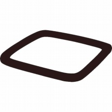 【628407】セーフティコーン用ウエイトリング ブラック
