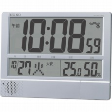 【SQ434S】プログラムチャイム付き電波時計