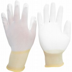 【MCG500N-LL】品質管理用手袋(手のひらコート) 10双入 LLサイズ