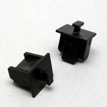 【RJ45SCAPK-B1-6】コネクター保護キャップ RJ45機器側用キャップ(つまみ小)黒