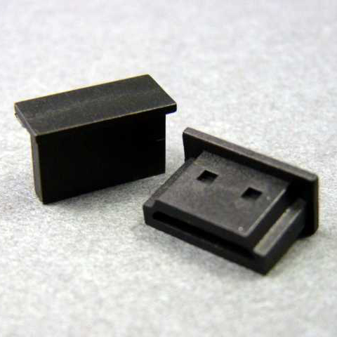 【HDMICK-B0-6】コネクター保護キャップ HDMIタイプ機器本体側コネクター用(つまみ無)黒