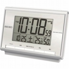 【SQ698S】温湿度付き電波時計