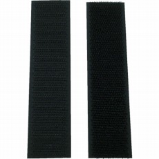 【G-307】マジックテープ PP用ピタロック 25mm×100mm ブラック