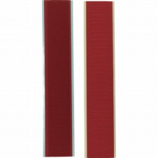【G-83】マジックテープ アイロンワンタッチ 25mm×15cm レッド