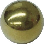 【YZ92】真鍮球 9.52mm 10P