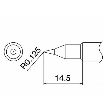 【T18-S4】こて先 S4型 FX-8801/FX-8803/FX-600用