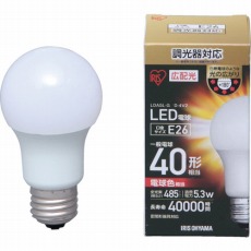 【LDA5L-G-E26/D-4V2】LED電球広配光 調光 電球色40形相当(485lm)