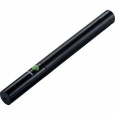 【ELP-GL09BK】緑色レーザーポインター ペンタイプ プレゼンター機能無し ブラック