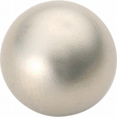 【NB3-SV】ネオジム磁石 ボール型 外径3mm シルバー 1.2mm穴付 1