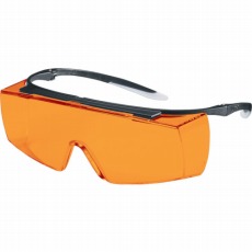 【9169615】一眼型保護メガネ ウベックス スーパーf OTG オーバーグラス