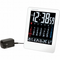 【NA-929】カラーカレンダー電波時計